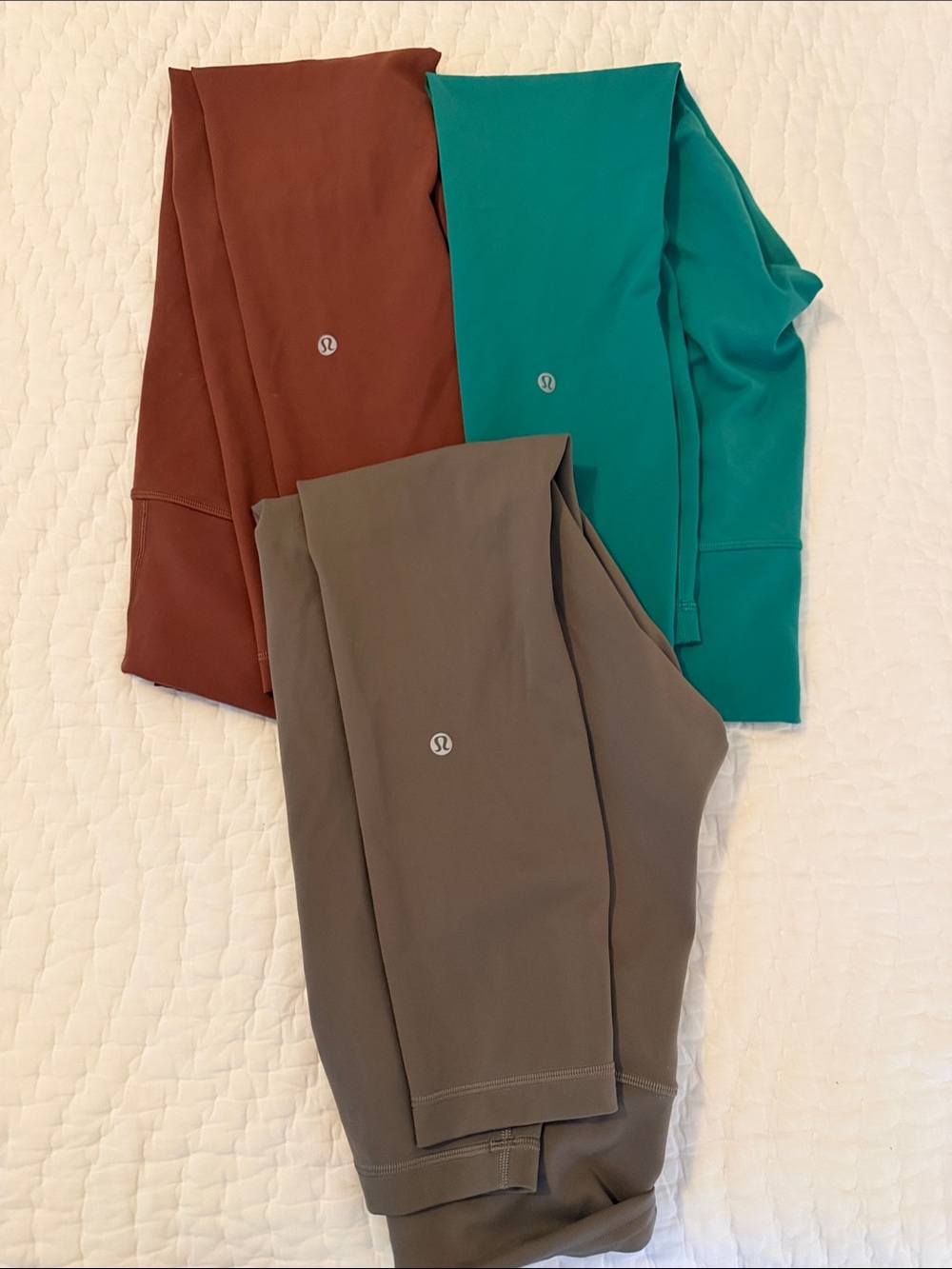 Lot of 3 size 8 lululemon leggings